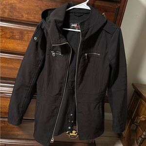 Miss Sixty Black Hooded Jacket
